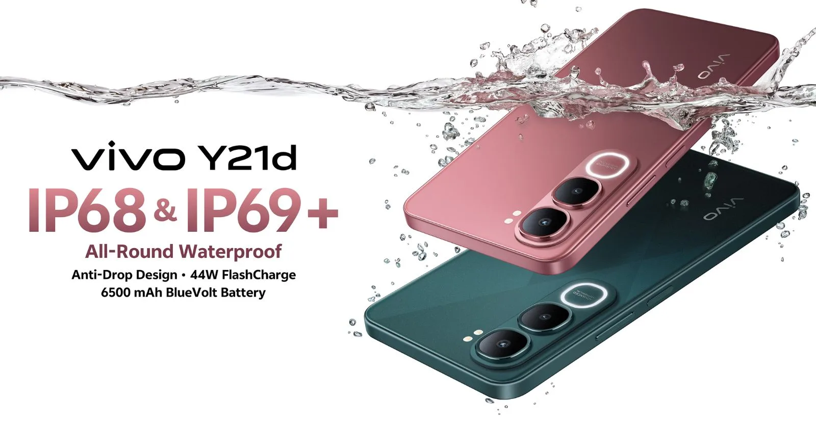 Vivo Y21D 4G Launched - 15MP Camera, 68GB RAM & 6500mAh Battery